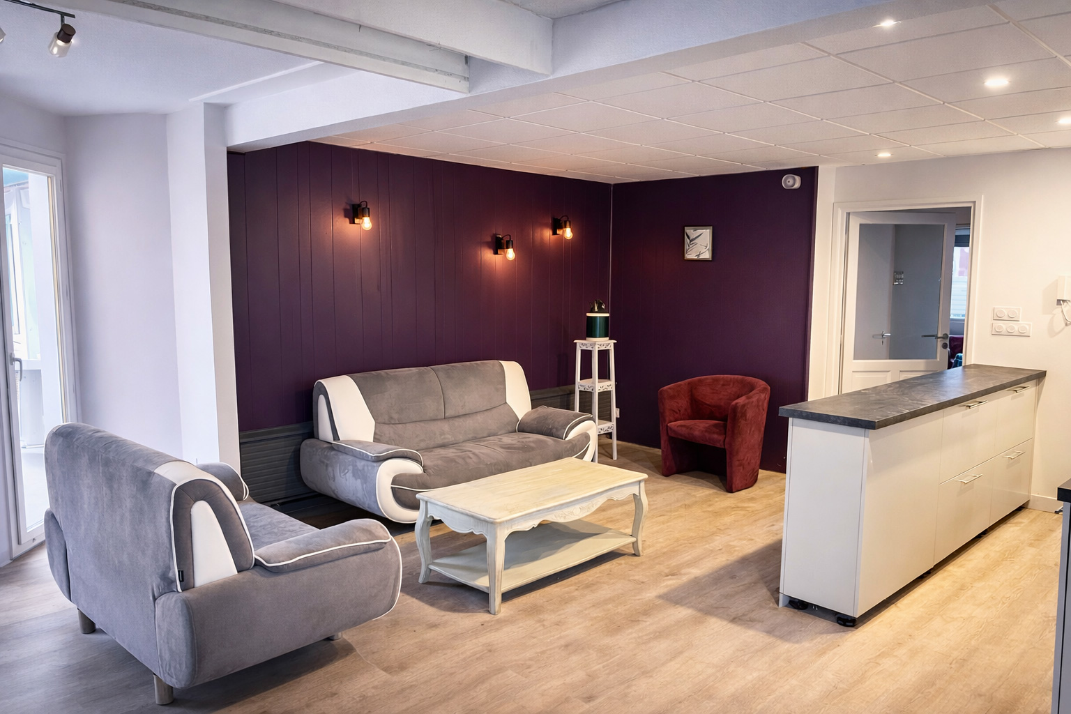 Salon – Maison Mélina Montrond-les-Bains